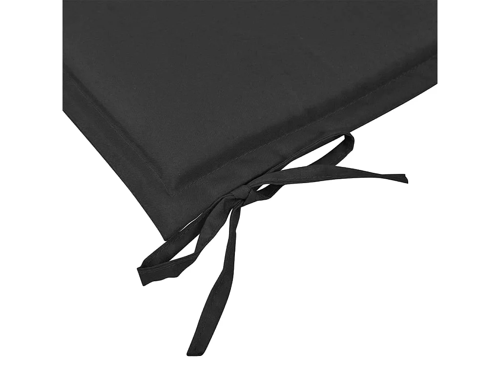 Coussin de banc de noire 120 x 50 x 3 cm DEC021746