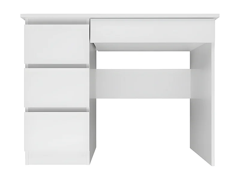 MESO - Scrivania sinistra per ufficio/stanza della gioventù in stile moderno - 98x51x76 - 4 cassetti