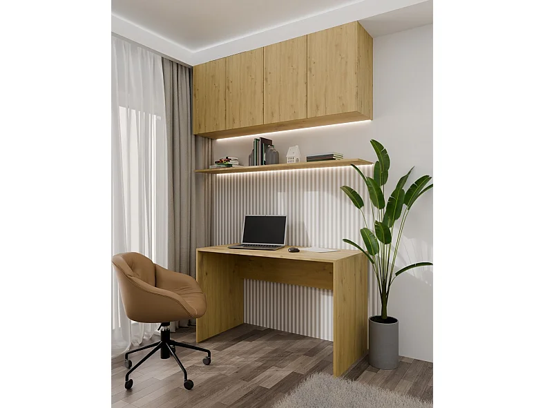 ALTRO | Moderner Schreibtisch 120x76x50 cm | Geräumige und komfortable Platte | Computertisch | Modernes und funktionales Design