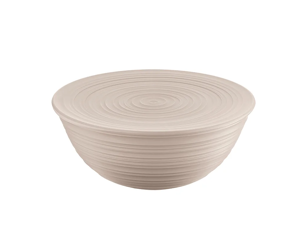 Bol avec couvercle 30 cm Tierra taupe