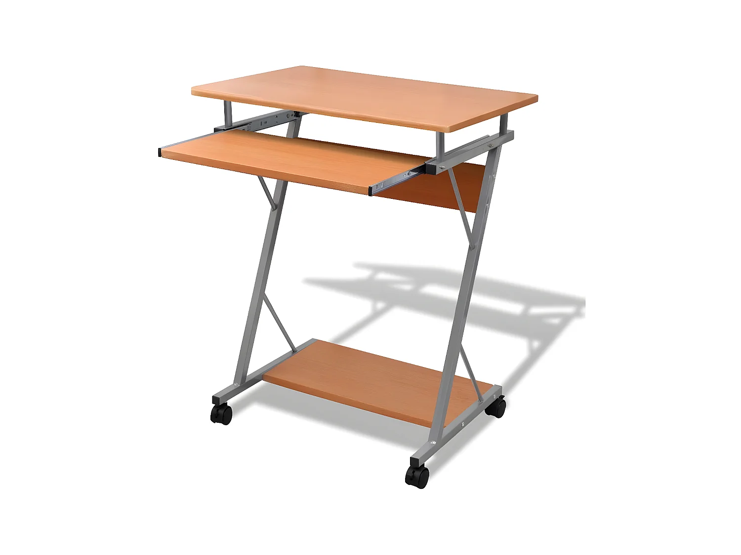 Bureau table meuble travail marron 60 x 40 x 75 cm 0502122