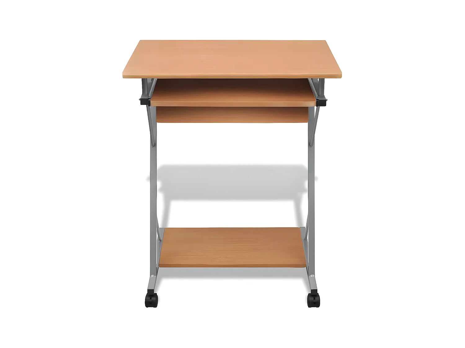 Bureau table meuble travail marron 60 x 40 x 75 cm 0502122