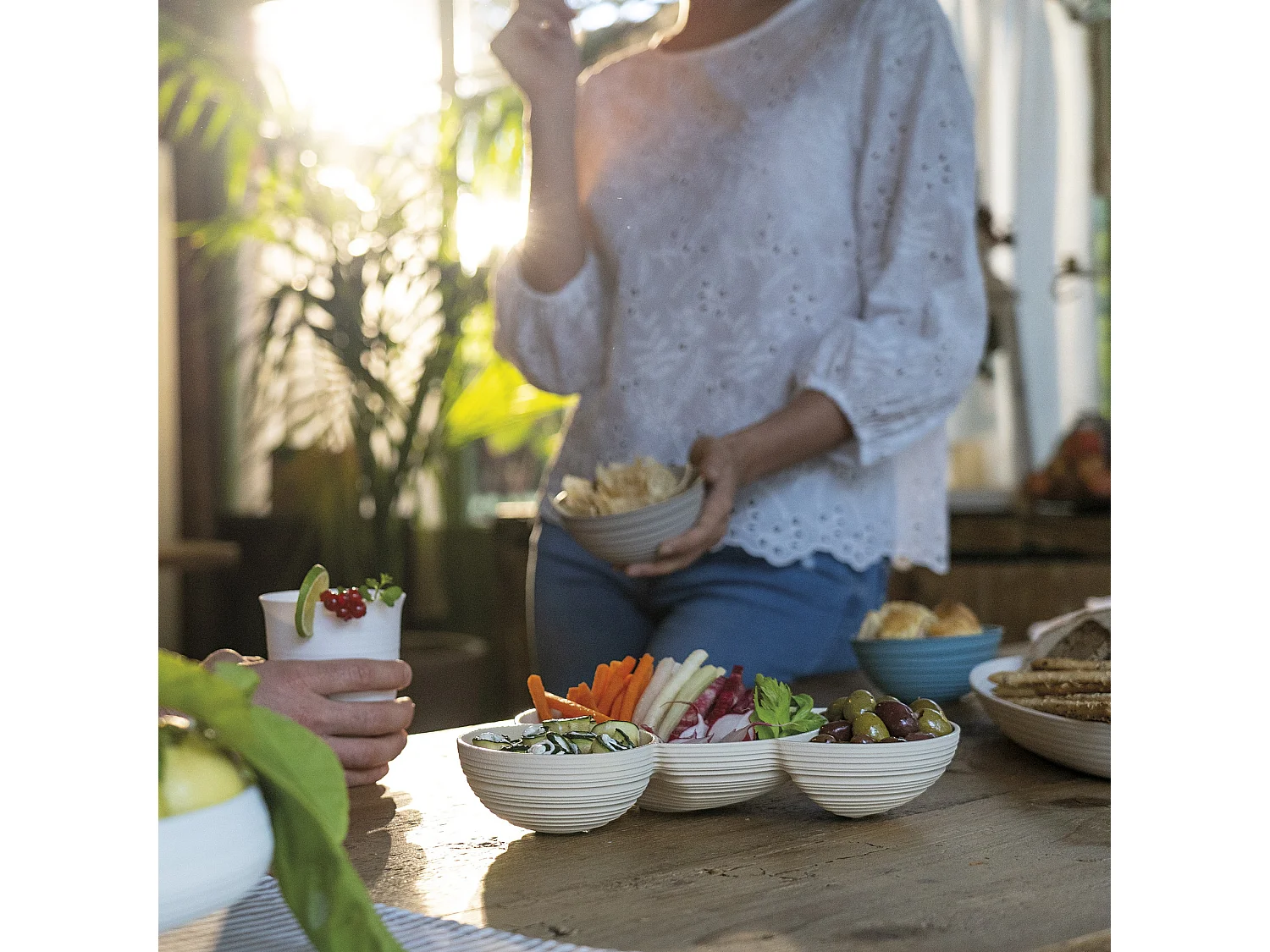 Tierra Guzzini Taubengraue Vorspeise