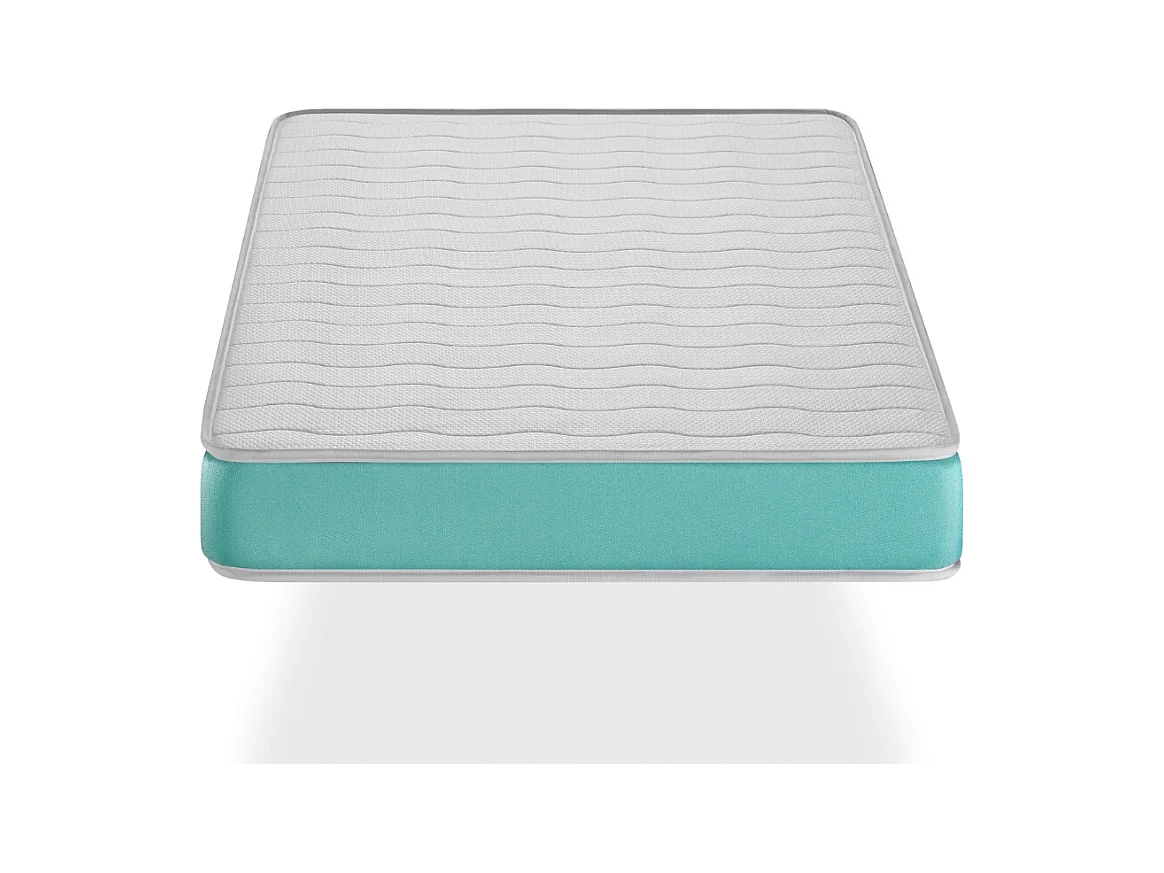 Colchon cuna 57X117 EKOZEN espuma, Altura 11 CM, transpirable y ergonomico. Firmeza ideal para bebes