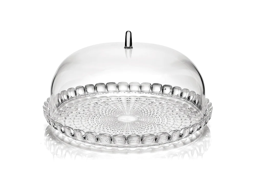 Juego de moldes para tartas tiffany transparentes pequeños guzzini