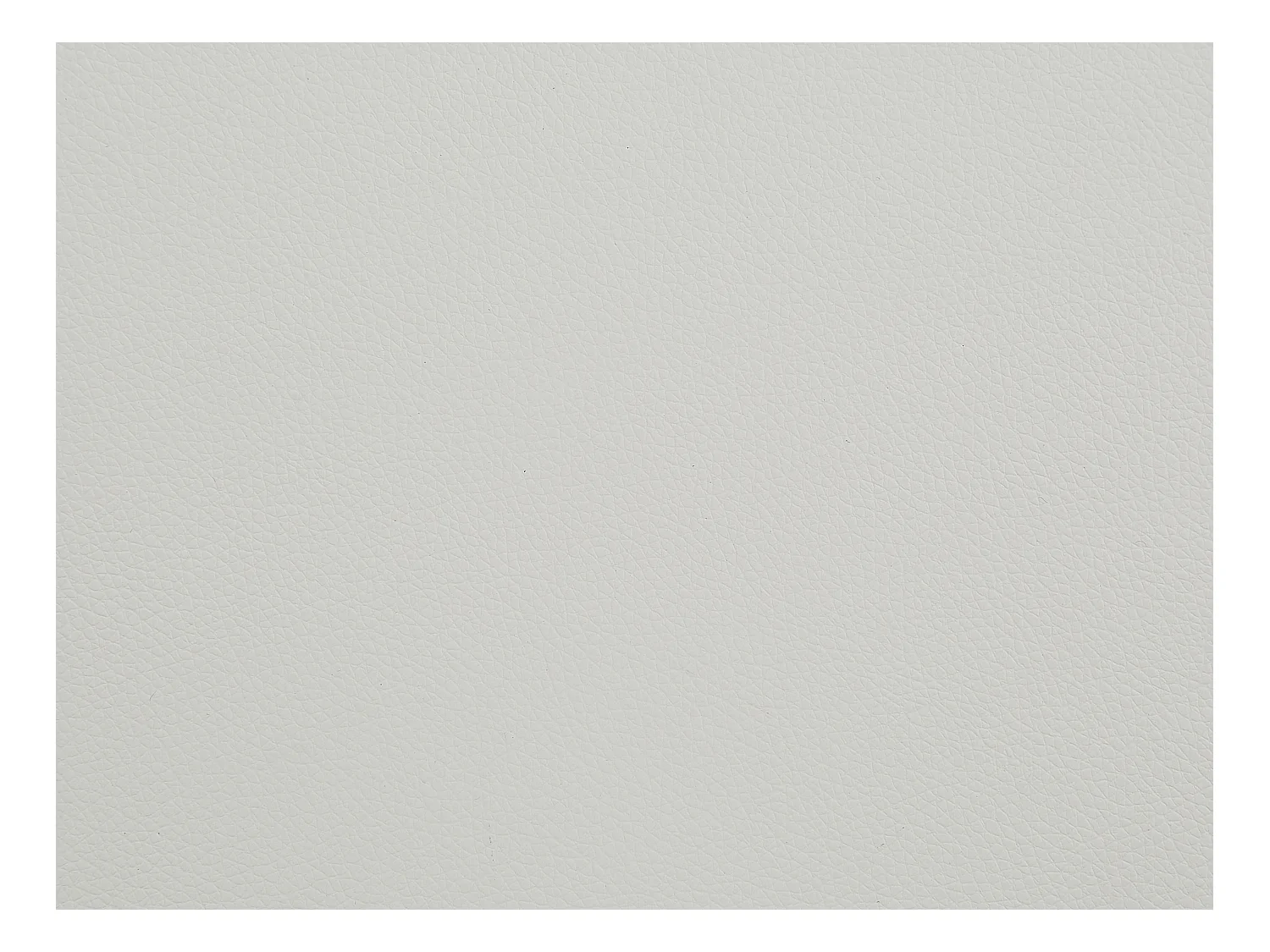 Kanapa 2 osobowa z białej ekoskóry - CHESTERFIELD