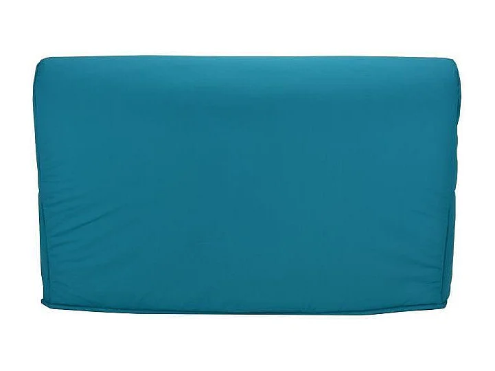 Joe Banquette BZ GEOMETRICO - Tissu turquoise - L 143 x P 101 x H 95 cm