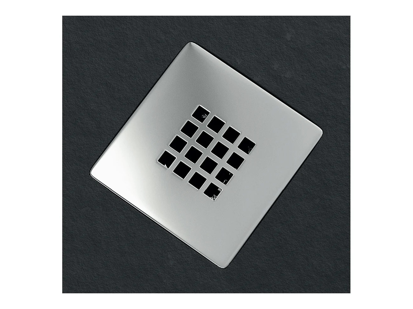 Plato de ducha resina MADISON NEGRO  100x100cm