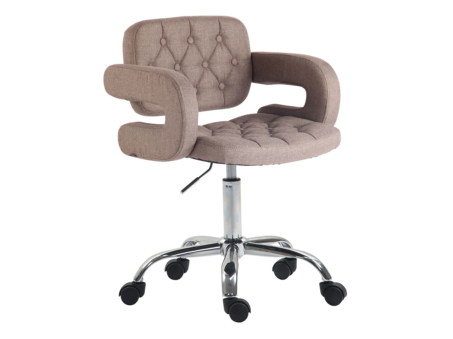 Chaise de bureau réglable tissu 62 x 55 x 90 cm BUR10436