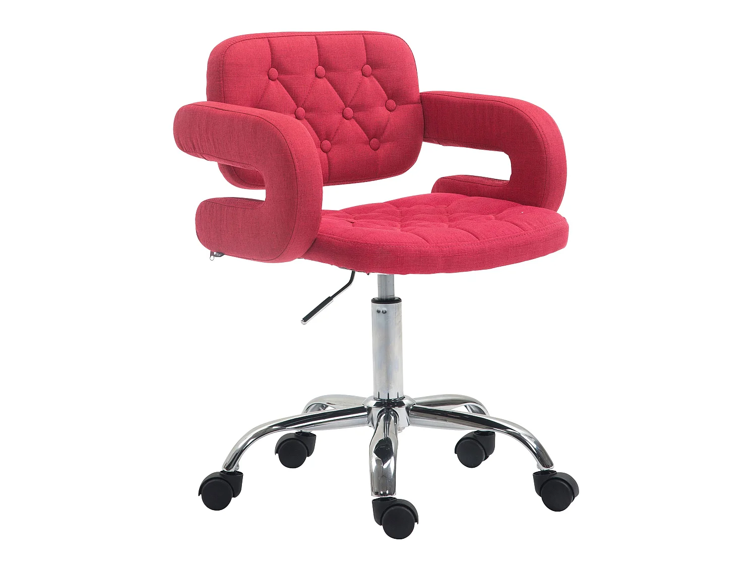 Chaise de bureau réglable tissu 62 x 55 x 90 cm BUR10434