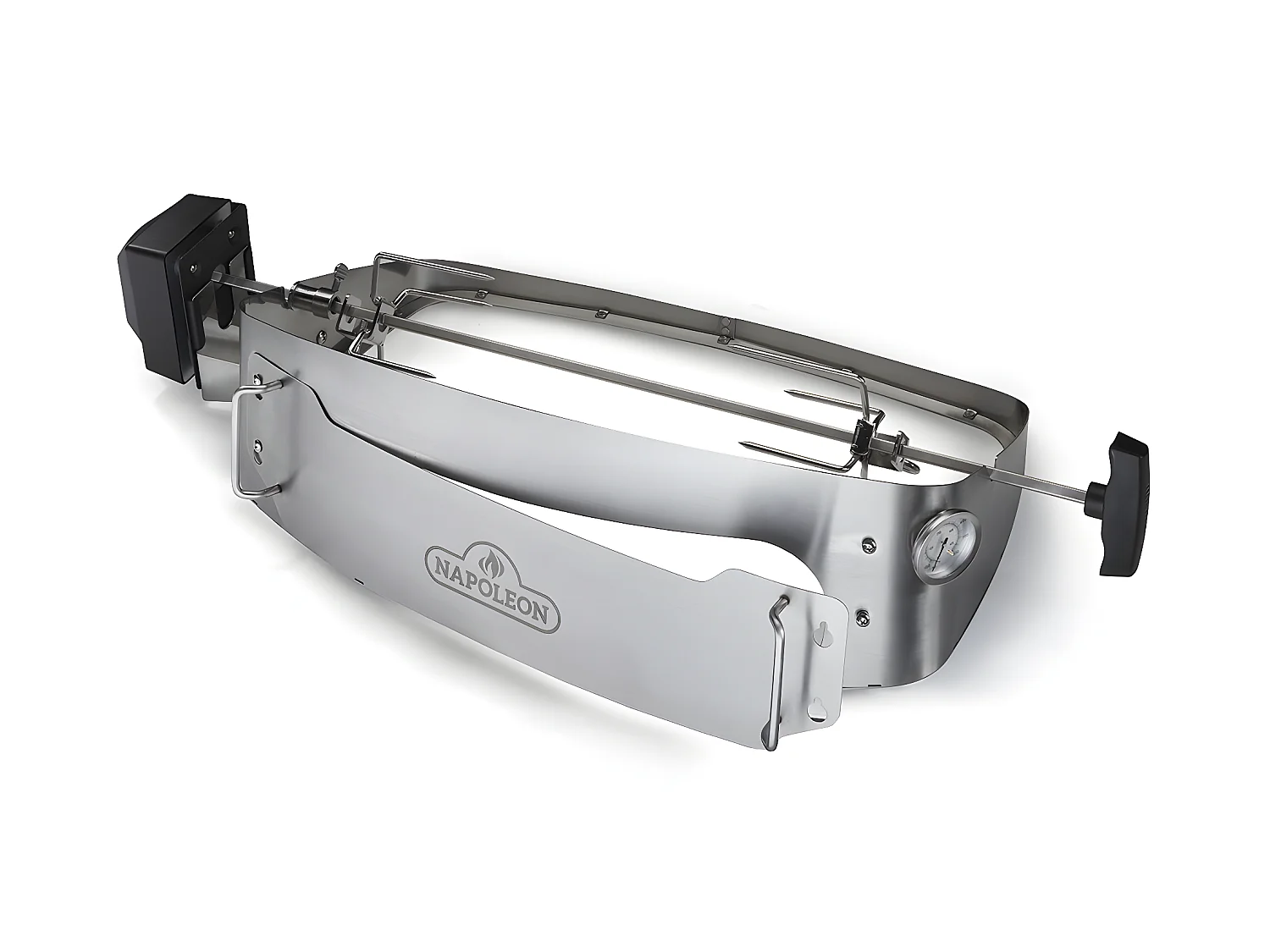 Rôtissoire pour Barbecues à gaz Napoleon TQ et Pro 285 avec ouverture pour four à pizza
