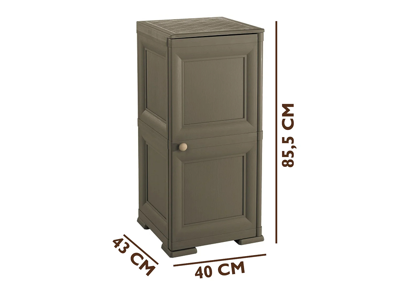 Mueble omnimodus portabotellas para 18 botellas modelo wengé