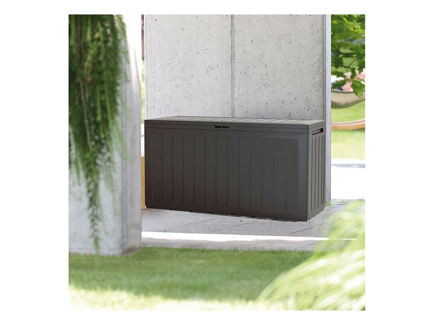 Boardebox Coffre de rangement exterieur 280l en pp 116 x 43,3 x 55 cm.