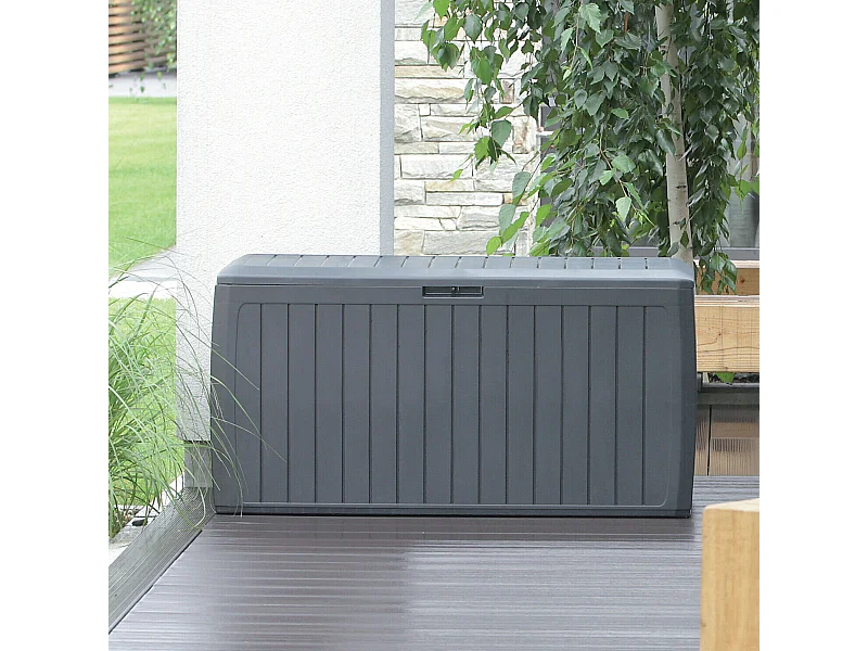 Boardebox Coffre de rangement exterieur 280l en pp 116 x 43,3 x 55 cm.
