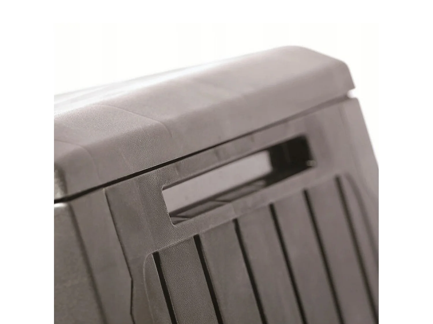 Boxe Board  Coffre de jardin 290l plastique anthracite 116,6 x 43,8 x 59,5 cm