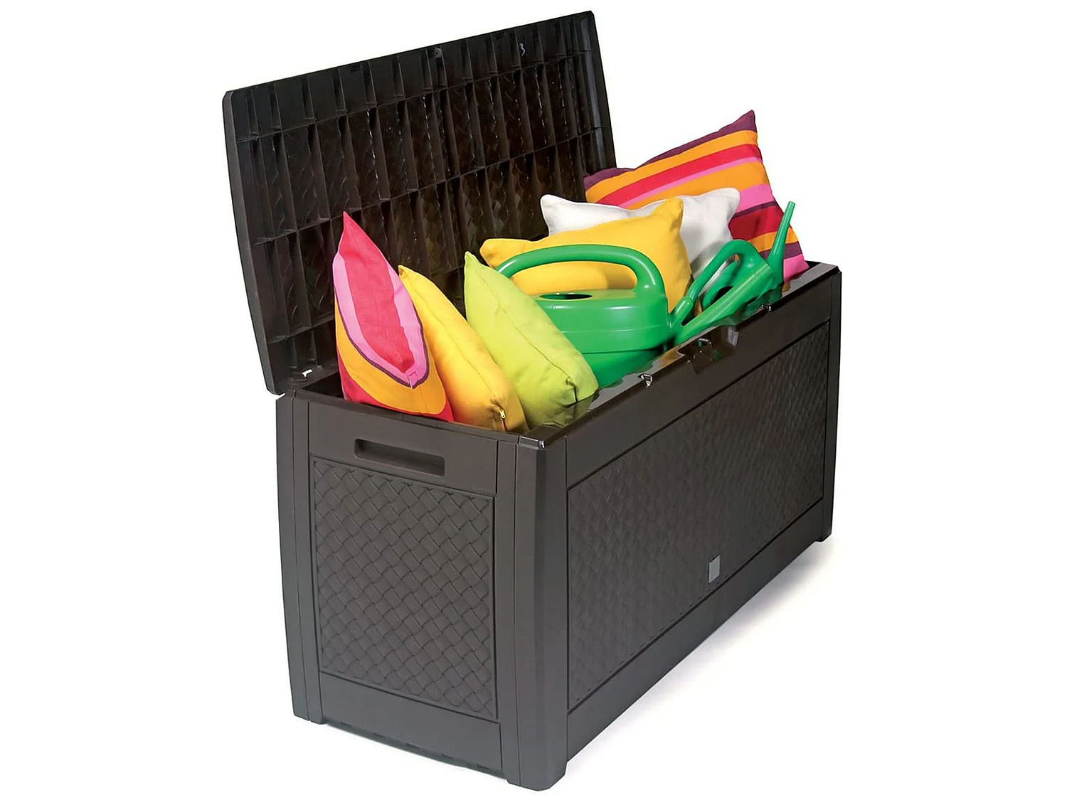 Boxe Board Boxe matuba  coffre de jardin 310 litres chocolat 119 x 48 x 60 cm