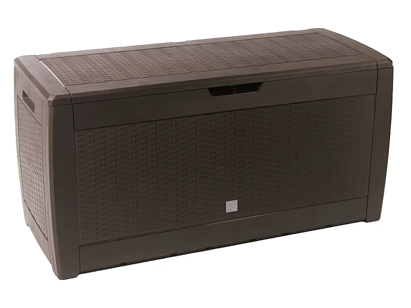 Boxe Board Boxe rato  coffre de jardin 310 litres chocolat 119 x 48 x 60 cm
