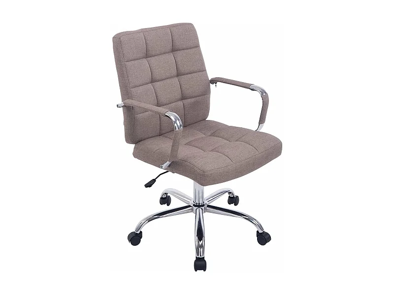 Chaise fauteuil de bureau tissu 58 x 65 x 102 cm BUR10108