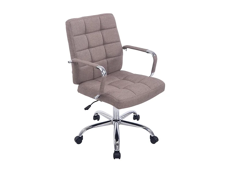 Chaise fauteuil de bureau tissu 58 x 65 x 102 cm BUR10108