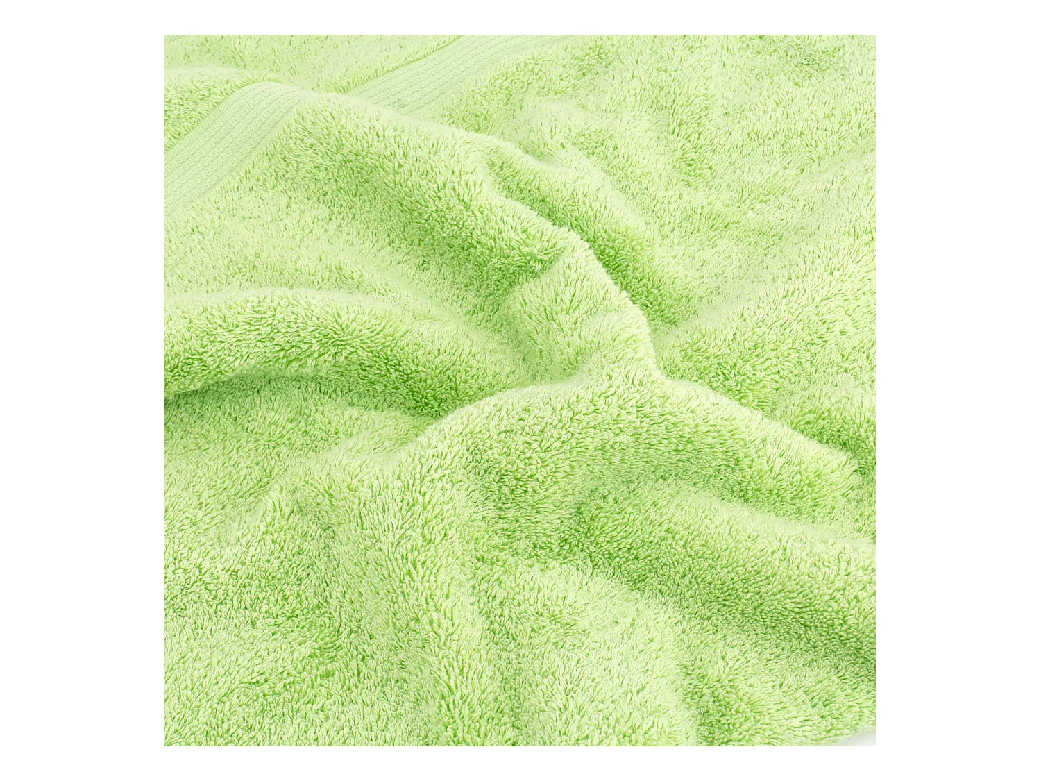 Serviette de toilette 50x100 cm LUXOR vert pomme