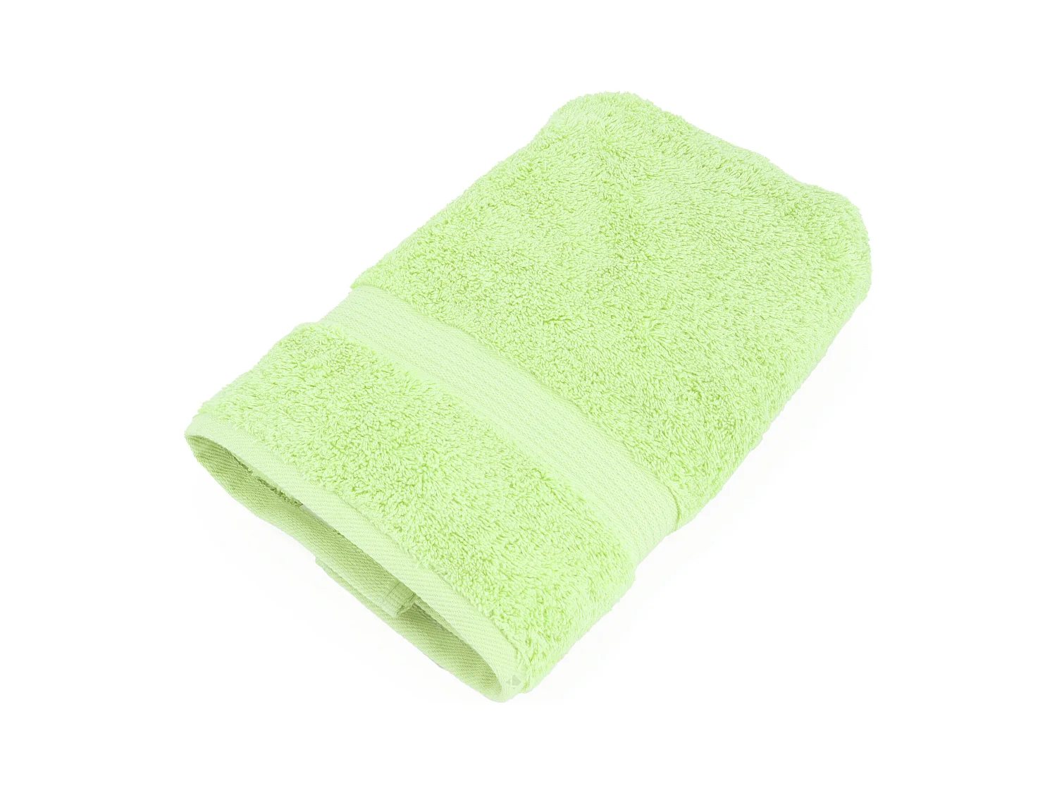 Serviette de toilette 50x100 cm LUXOR vert pomme