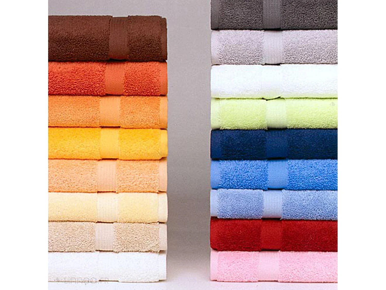 Serviette de toilette 50x100 cm LUXOR vert pomme