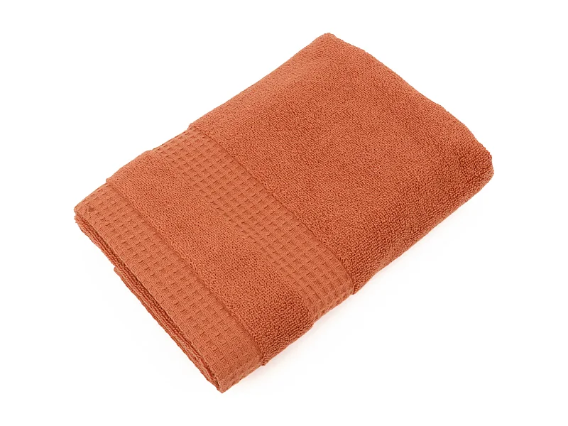 Serviette de toilette 50x100 cm NATURAL ocre