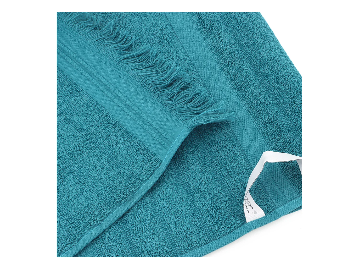 Serviette de toilette 50x100 cm NATURAL STRIPES canard