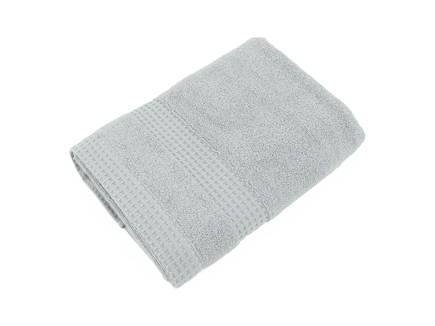 Serviette de toilette 50x100 cm NATURAL gris platine