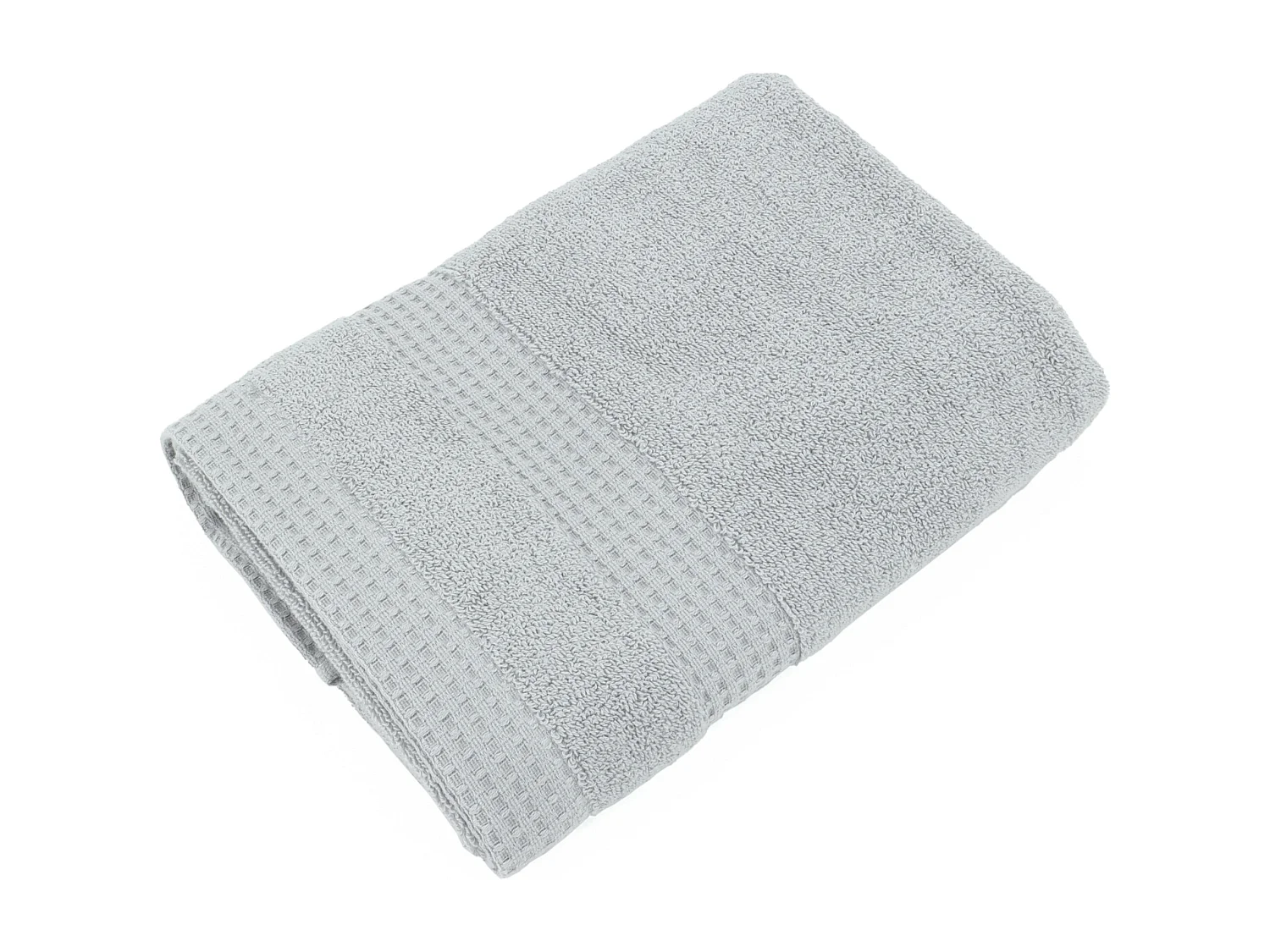 Serviette de toilette 50x100 cm NATURAL gris platine