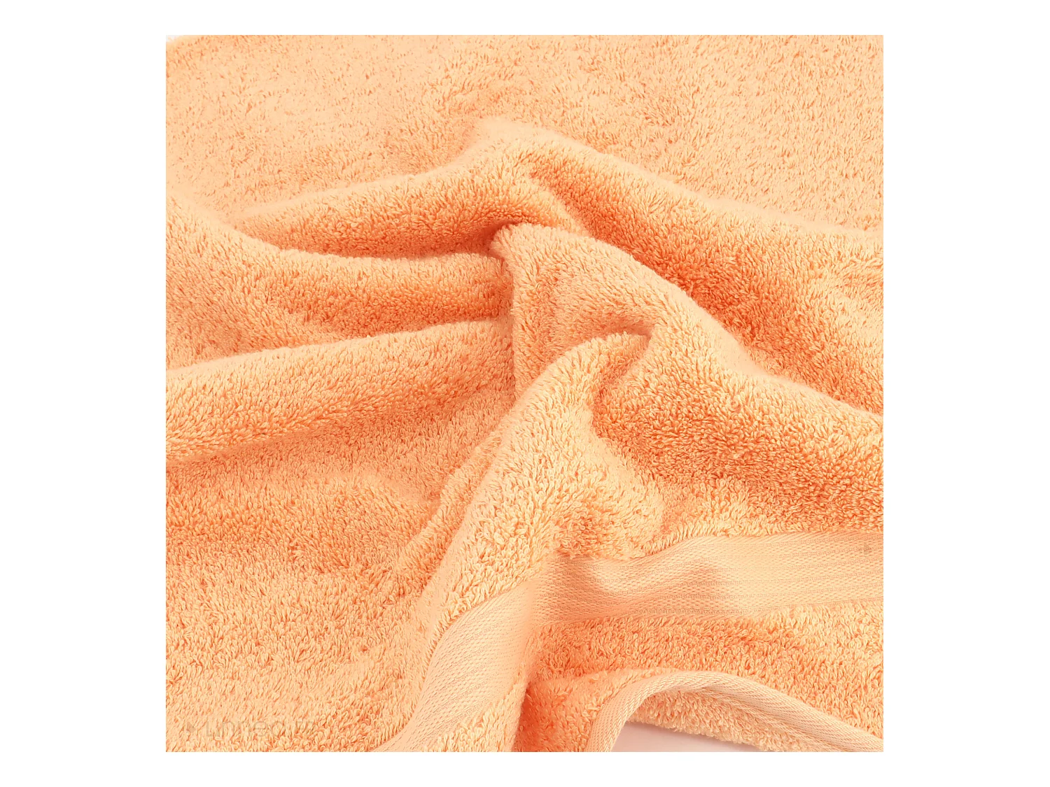 Serviette de toilette 50x100 cm LUXOR orange aurore