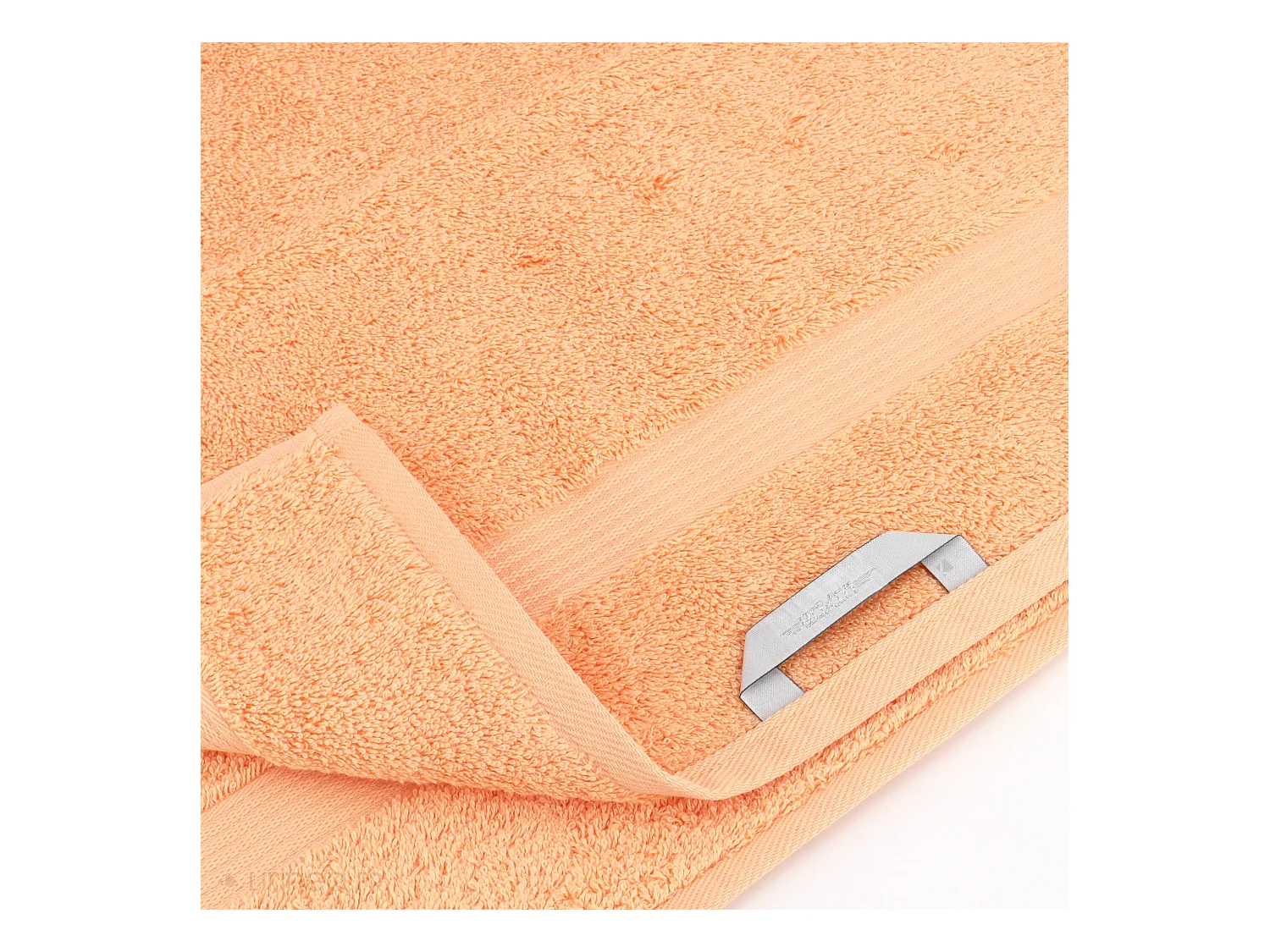 Serviette de toilette 50x100 cm LUXOR orange aurore