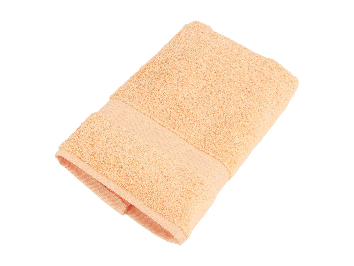 Serviette de toilette 50x100 cm LUXOR orange aurore