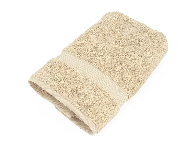 Serviette de toilette 50x100 cm LUXOR beige