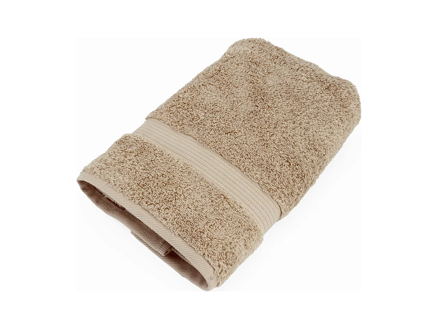 Serviette de toilette 50x100 cm LUXOR taupe