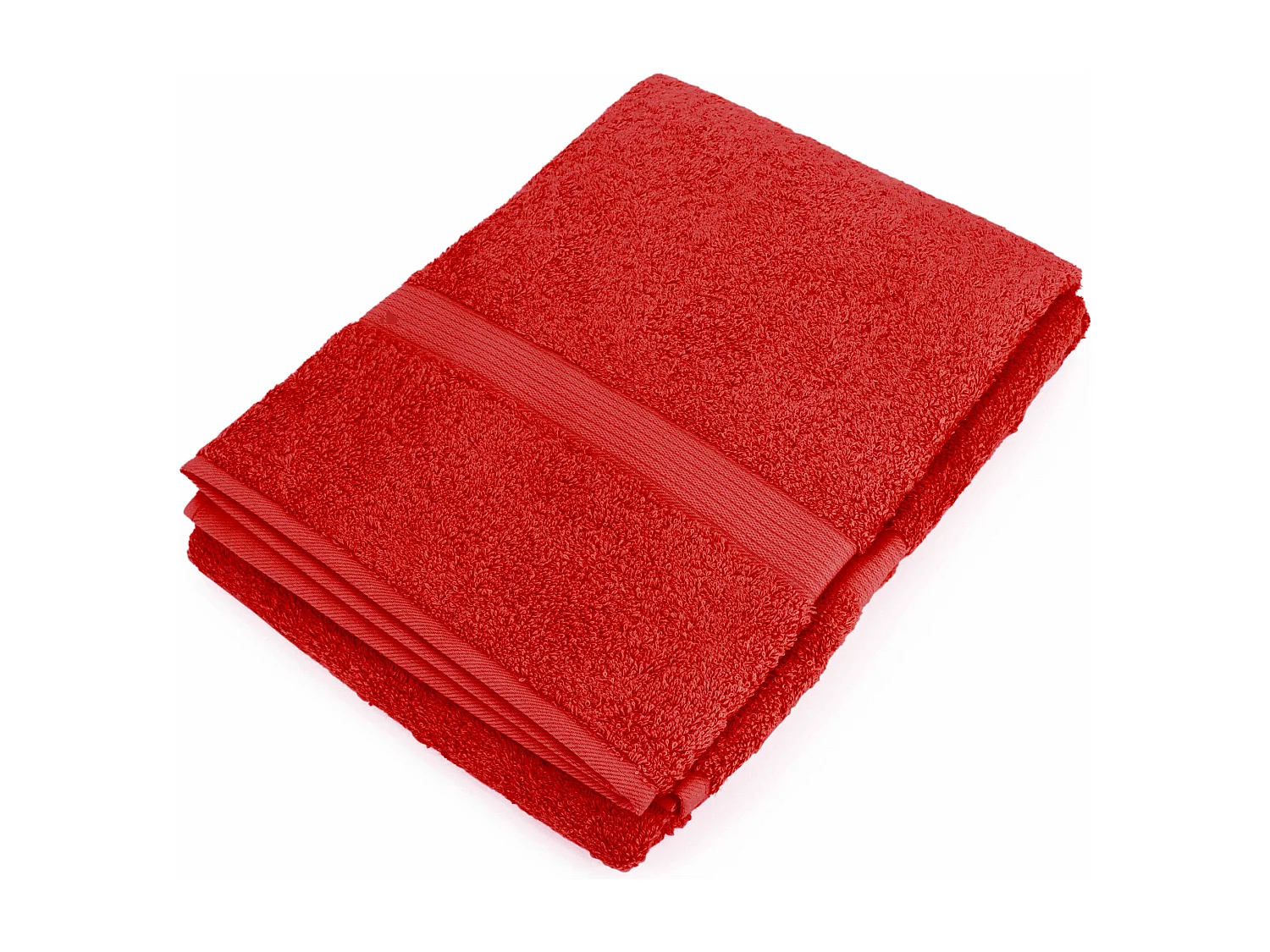 Parure de bain LUXOR 5 pièces bordeaux