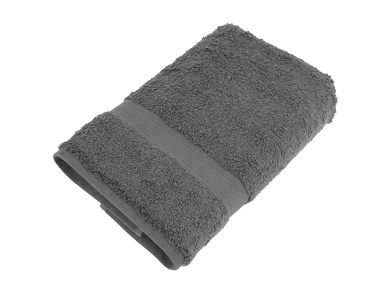 Serviette de toilette 50x100 cm LUXOR anthracite
