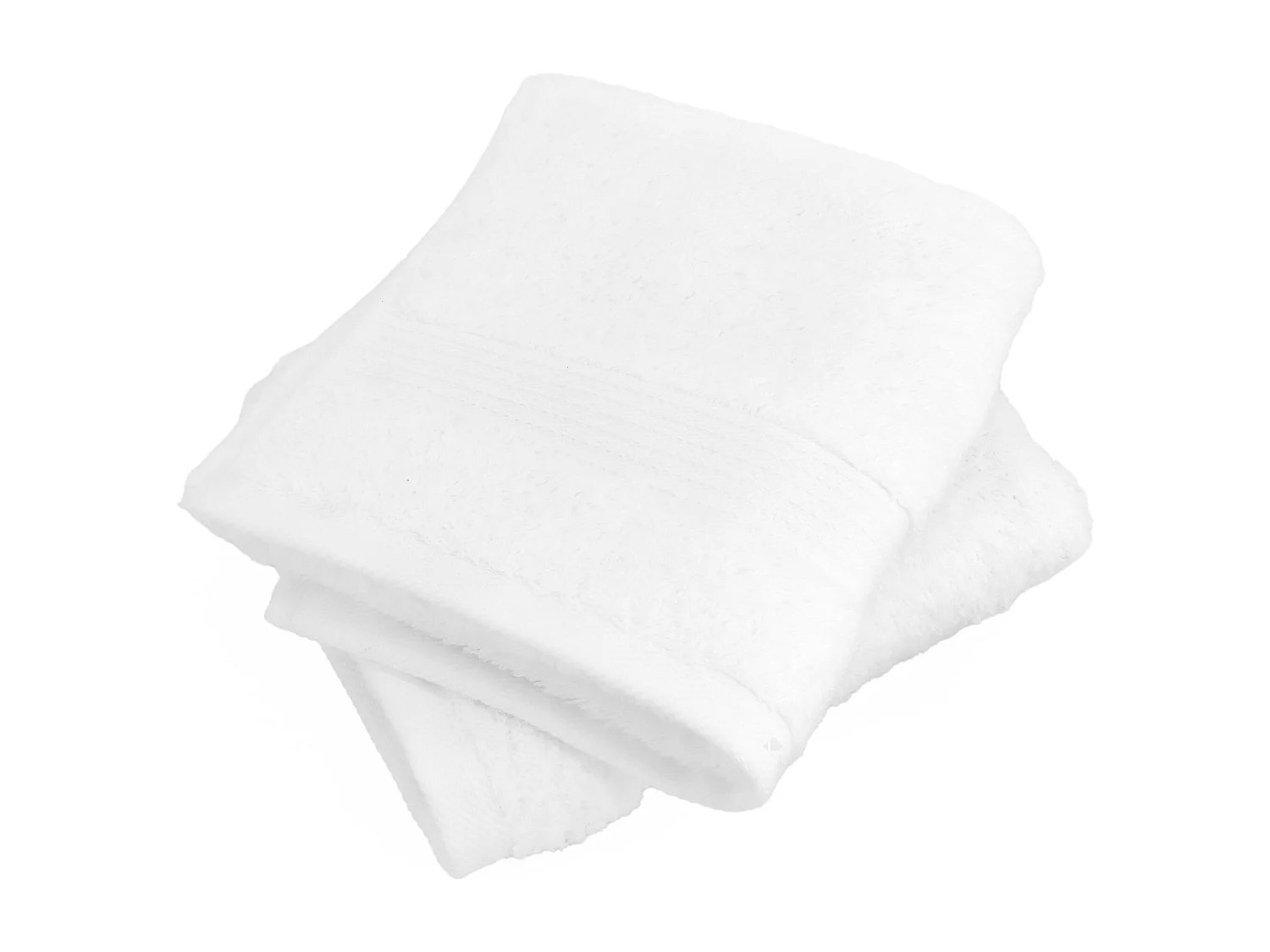 Parure de bain LUXOR 5 pièces blanc