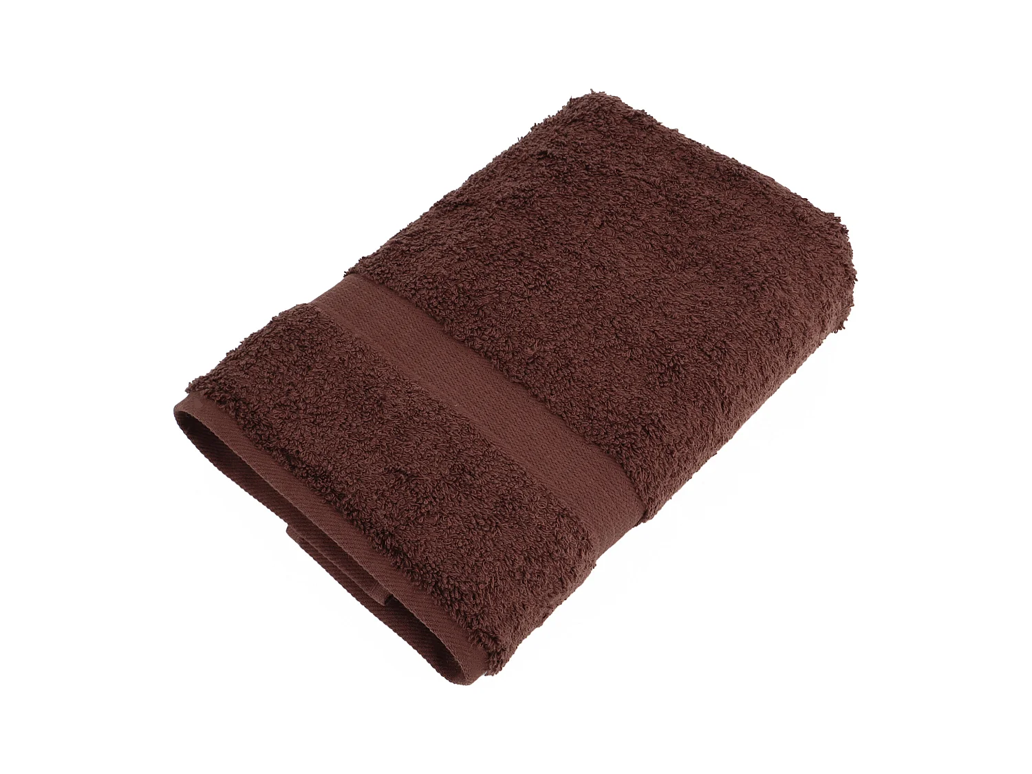 Serviette de toilette 50x100 cm LUXOR marron