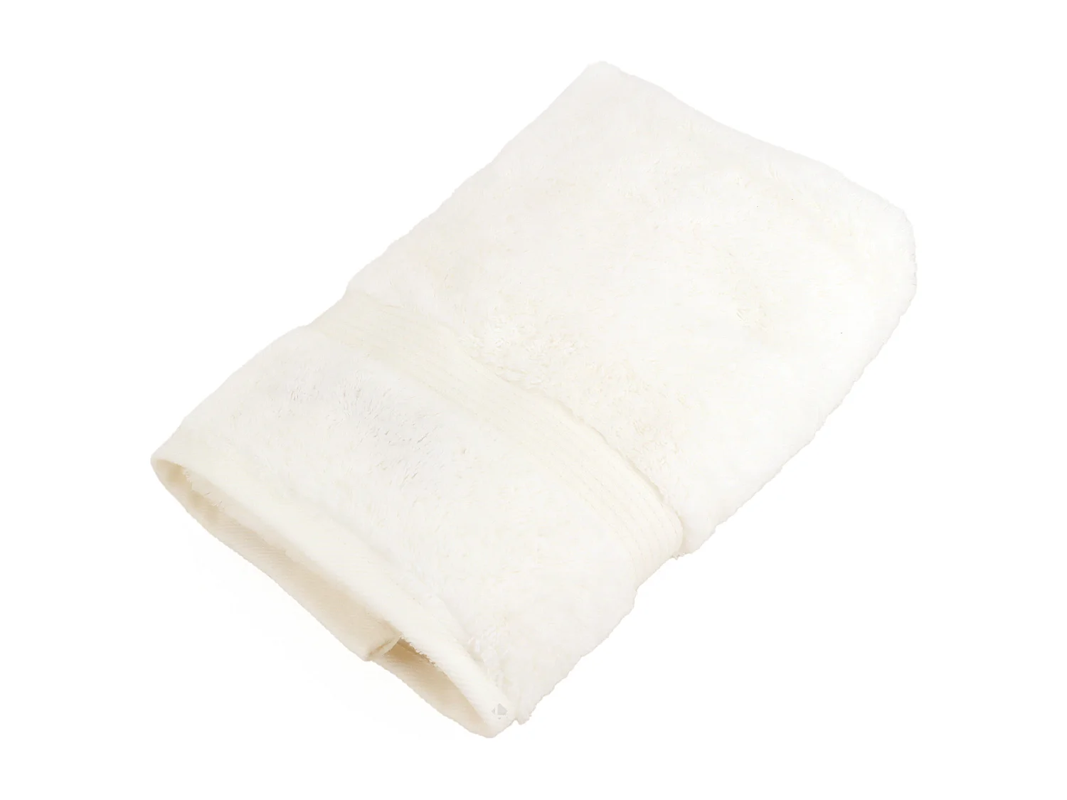 Serviette de toilette 50x100 cm LUXOR blanc crème