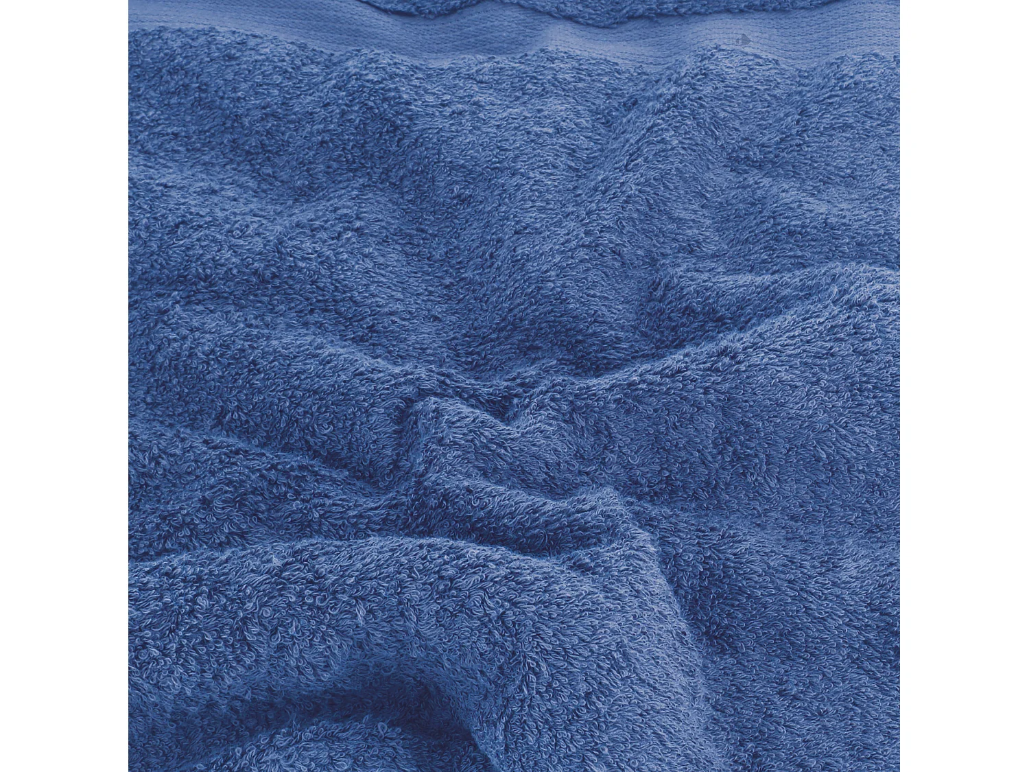 Serviette de toilette 50x100 cm LUXOR bleu