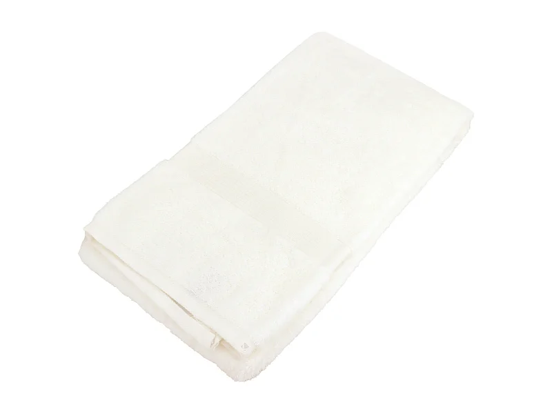 Drap de douche 70x130 cm LUXOR blanc crème
