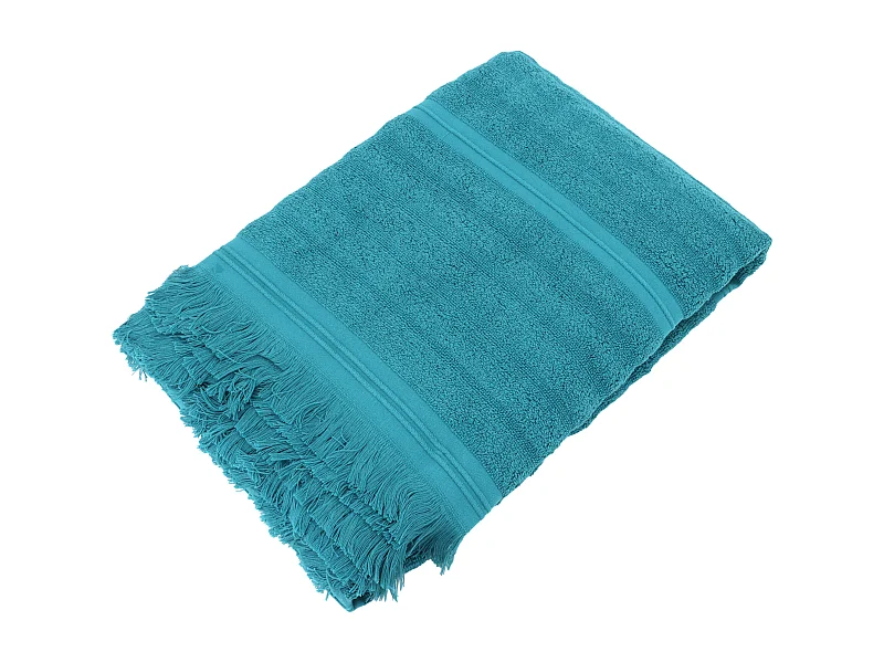 Drap de bain 100x150 cm NATURAL STRIPES canard