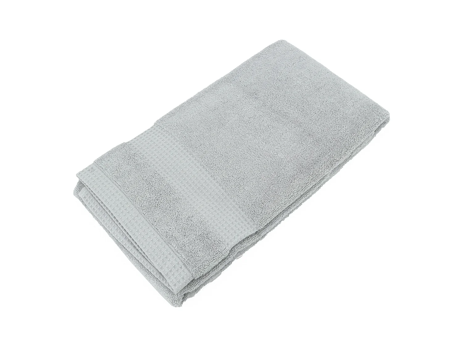 Drap de douche 70x140 cm NATURAL gris platine