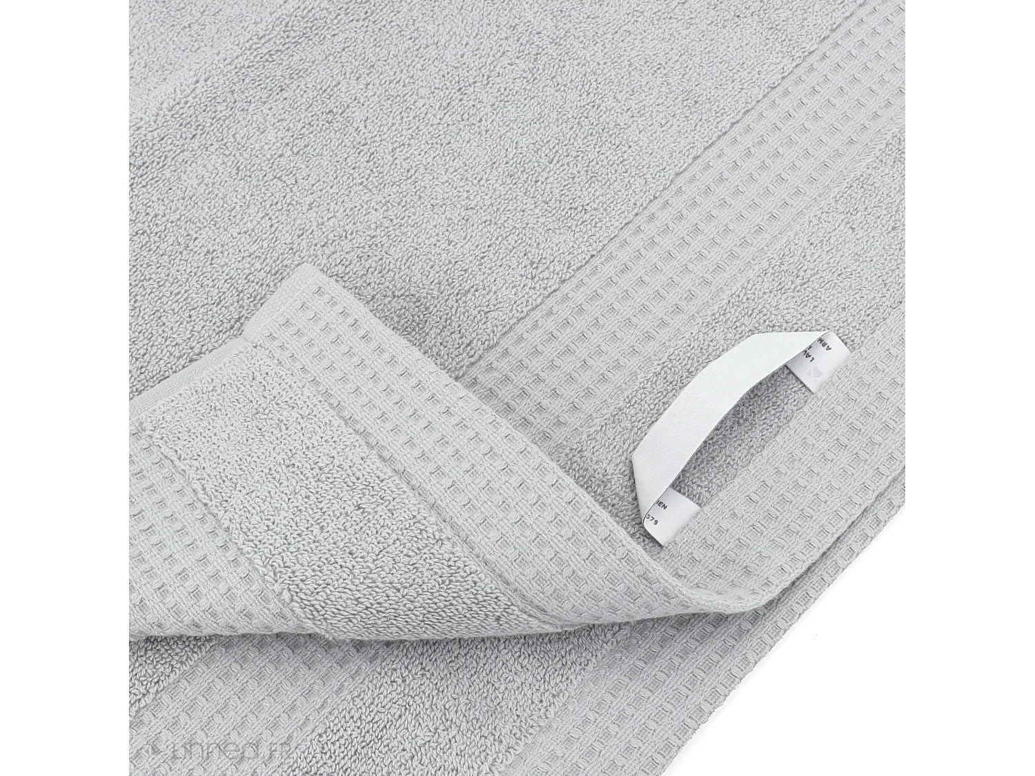 Drap de douche 70x140 cm NATURAL gris platine