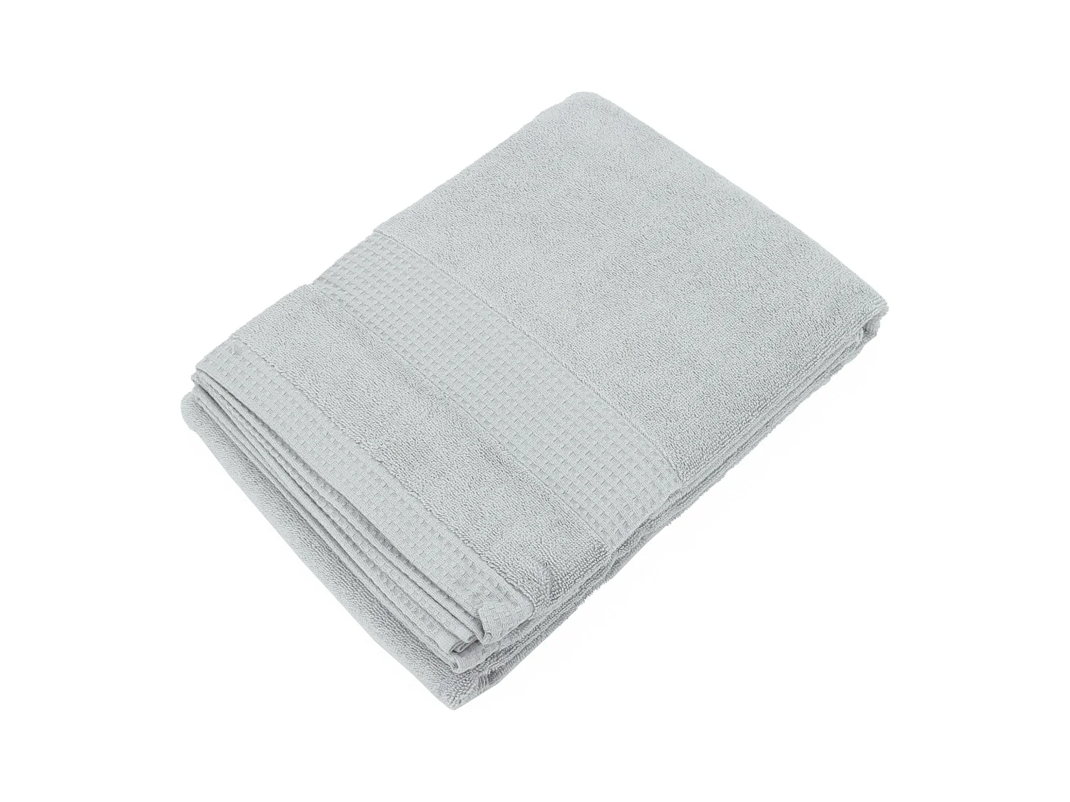 Drap de bain 100x150 cm NATURAL gris platine