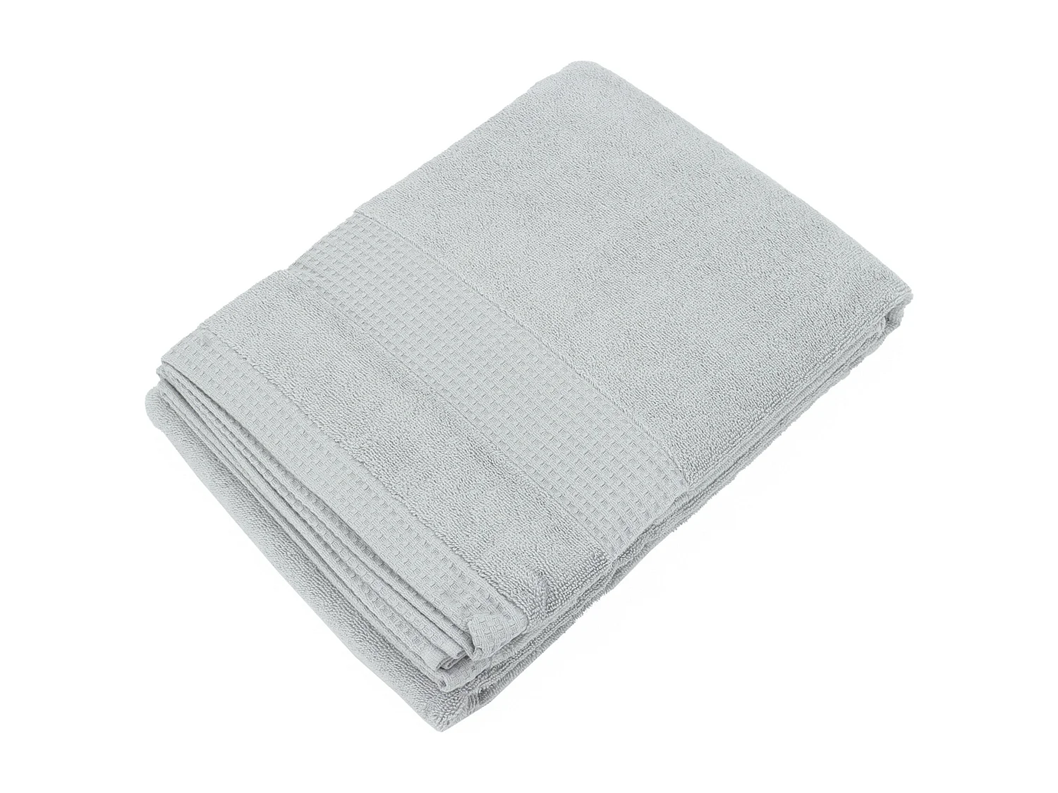 Drap de bain 100x150 cm NATURAL gris platine