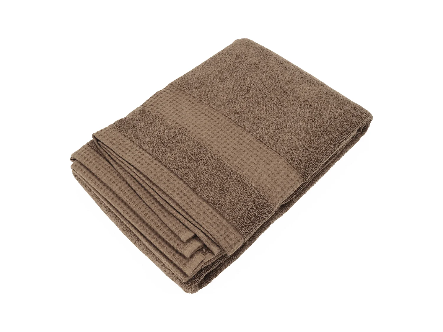 Drap de bain 100x150 cm NATURAL marron
