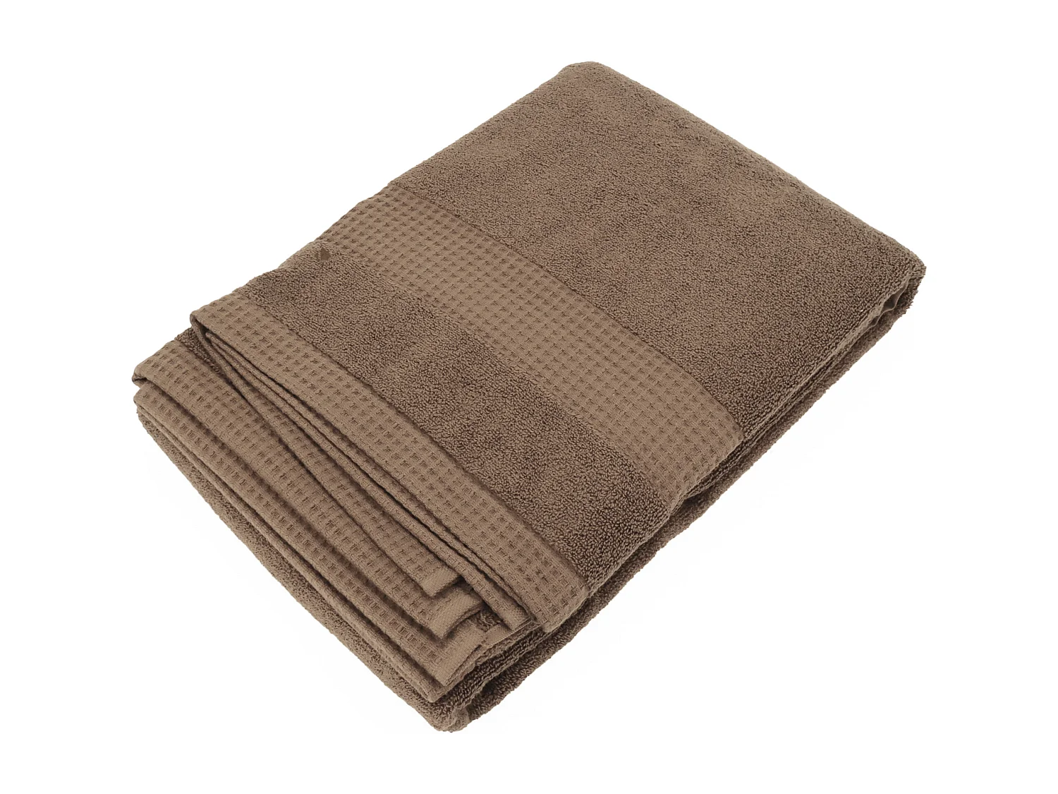 Drap de bain 100x150 cm NATURAL marron