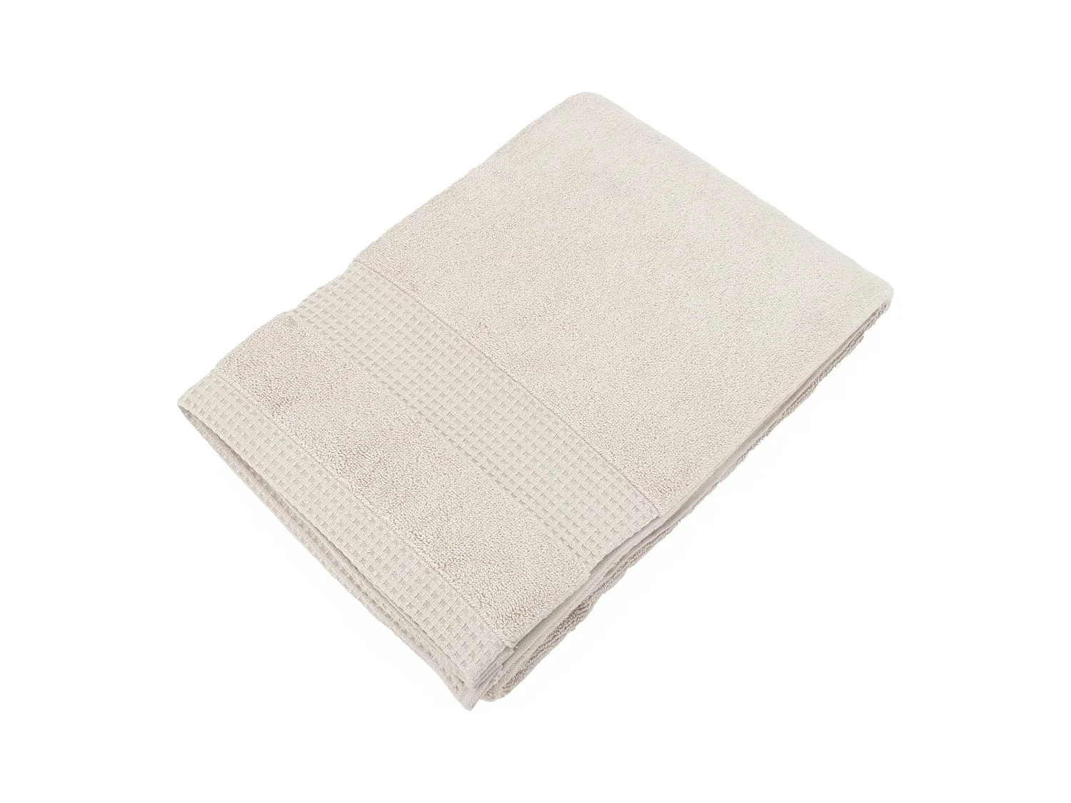 Drap de bain 100x150 cm NATURAL blanc crème